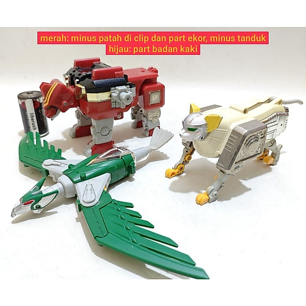 Junk part Vintage bandai DX gingaioh seijuu sentai gingaman power rangers lost galaxy megazord zord 