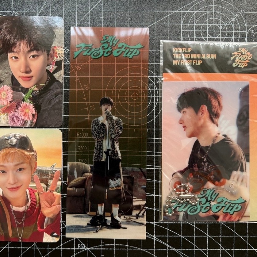 [ready stock] pc album KICKFLIP kyehoon keiju donghyeon my first fipl