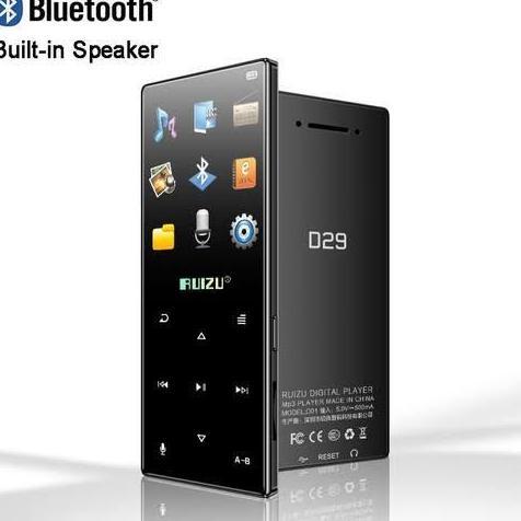 MP3 RUIZU D29 Music Player Touch Screen Ruizu D 29 8GB Pemutar Musik