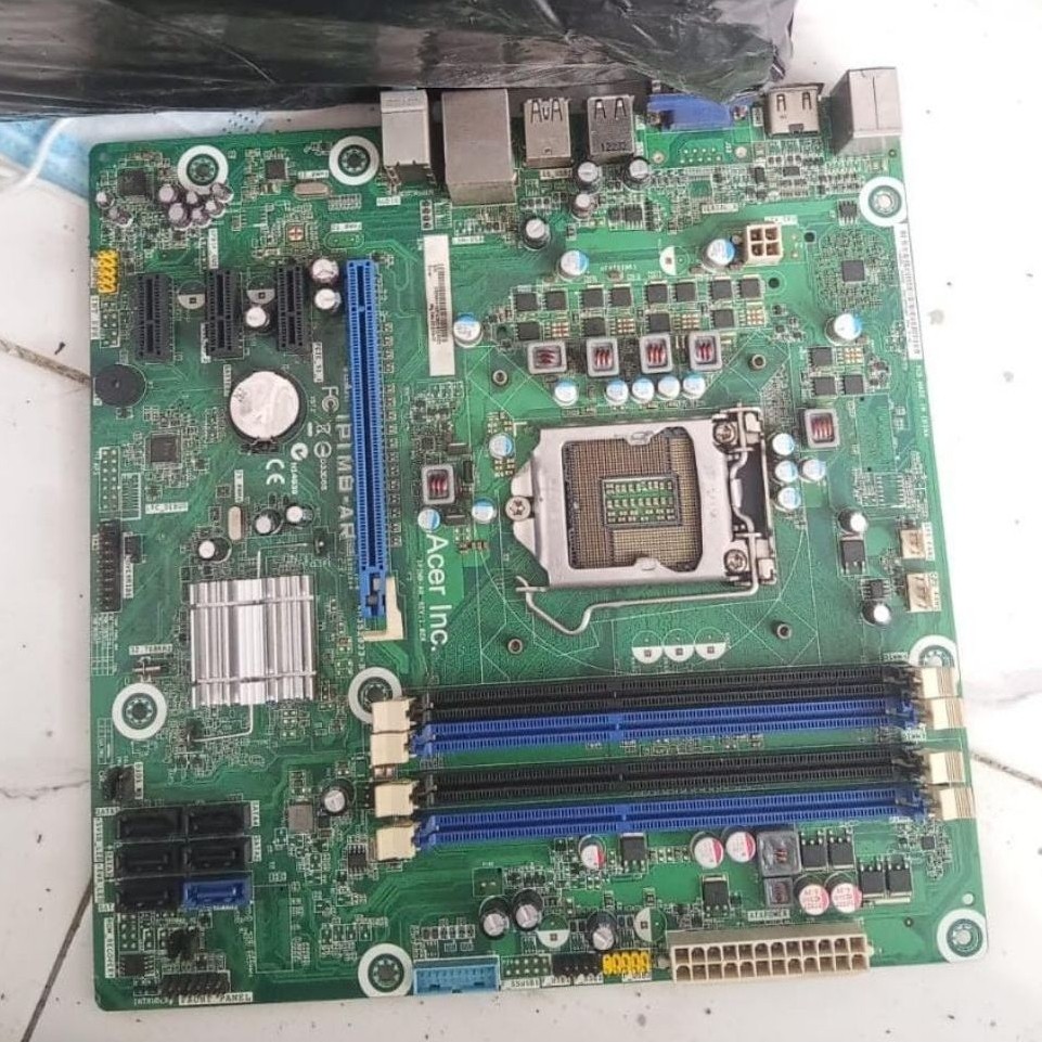 Mainboard PC Komputer kondisi rusak