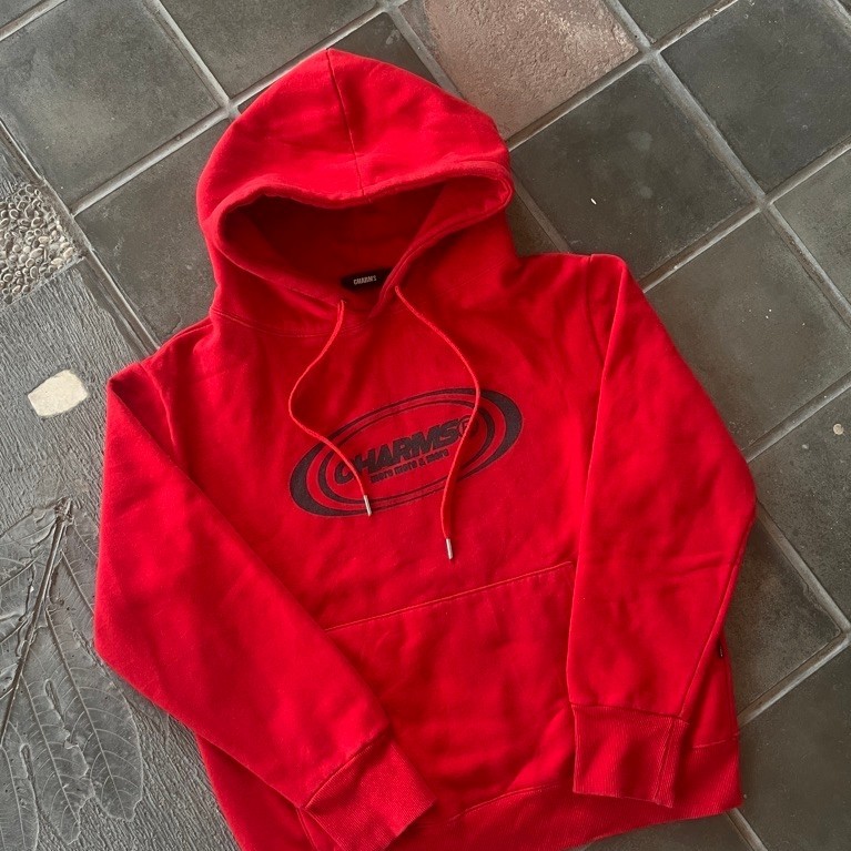 CHARMS RED PULLOVER HOODIE