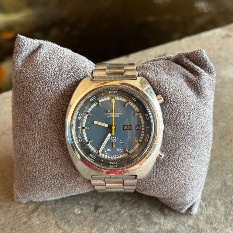 Seiko 6139 -7002 Chronograph Automatic Jam Tangan Bekas Original