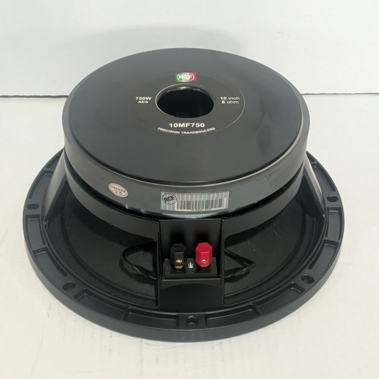 speaker 10 inch RCF 10MF750 ITALY VC 3 IN / RCF 10MF750 ORIGINAL DAUN COATING