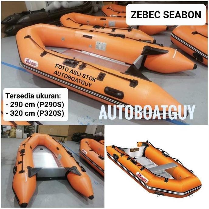 Perahu Karet LCR ZEBEC SEABON 290 cm ( Inflatable Boat Dek Alumunium )