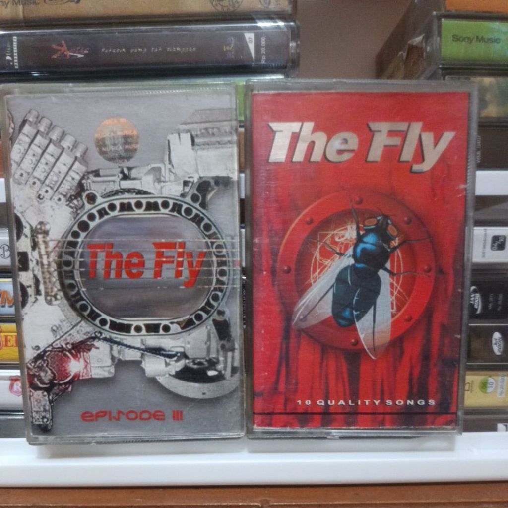 Kaset pita paket(2kaset) THE FLY the fly - episode III