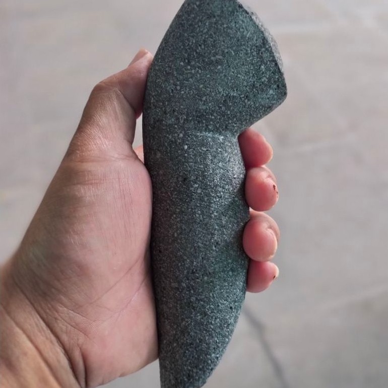 Ulekan Batu - Munthu Batu, Kuat, Tahan Lama, Tekstur Keras, Batu Alam Asli