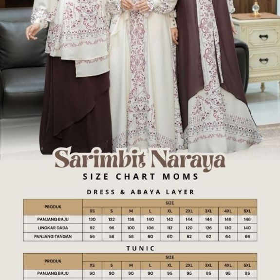 SARIMBIT NARAYA SERIES HIJAB BY NJA (PRE ORDER)