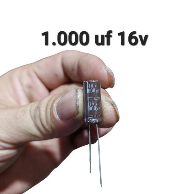 ( 1.000 UF 16V ) ELKO ELCO 16V1000UF 1000 UF MICRO MF MIKRO 16 V VOLT MIKRO 1000UF 1.000UF 16 V VOLT