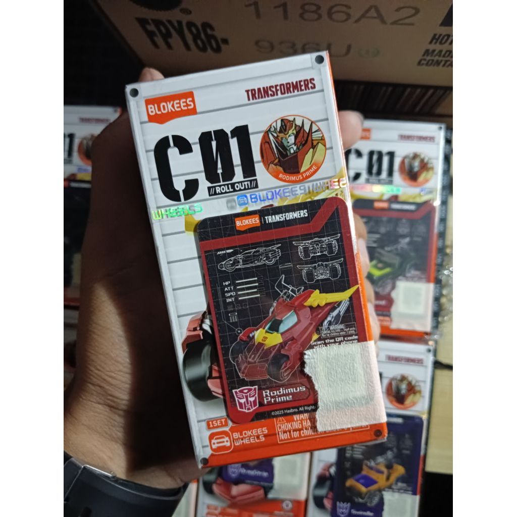 RODIMUS PRIME Reguler Blok Iss Wheels Transformers C01(Reguler)