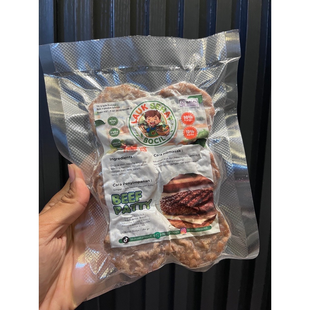 Frozen Food Homemade Beef Patty