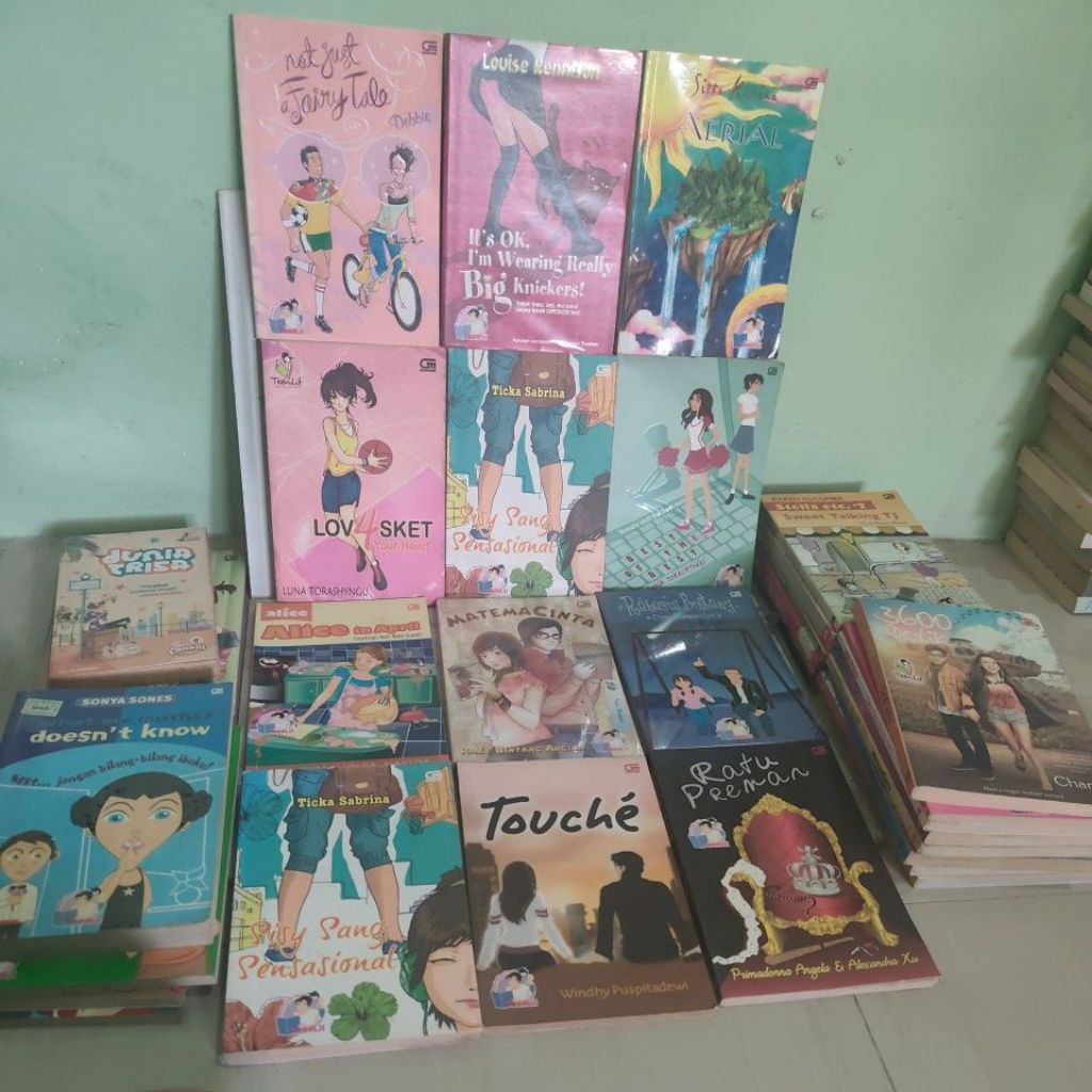 Obral Novel Romance Teenlit Remaja Ready Banyak Judul Original Preloved