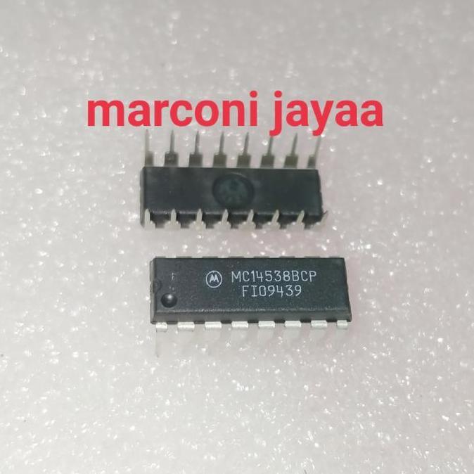 IC MC 14538BCP DIP 16PIN MOTOROLA NJ79