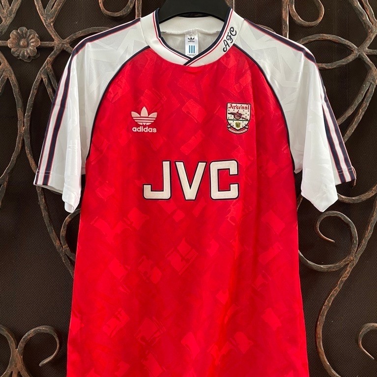 Jersey Kaos Arsenal Home 1991 91 Reissue Ori