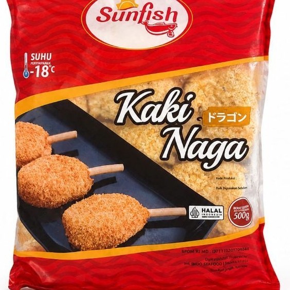 Sunfish Kaki Naga 500gr - Frozen Food