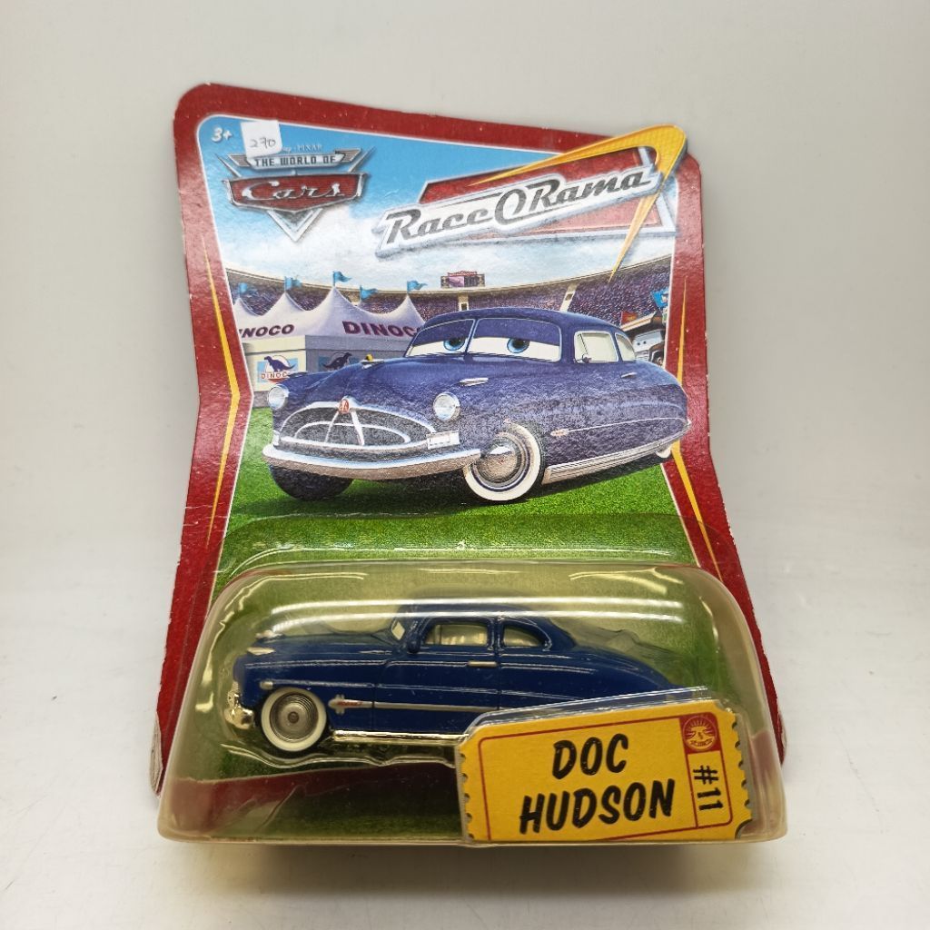 Disney Pixar The World of Cars Race Orama Doc Hudson Mattel
