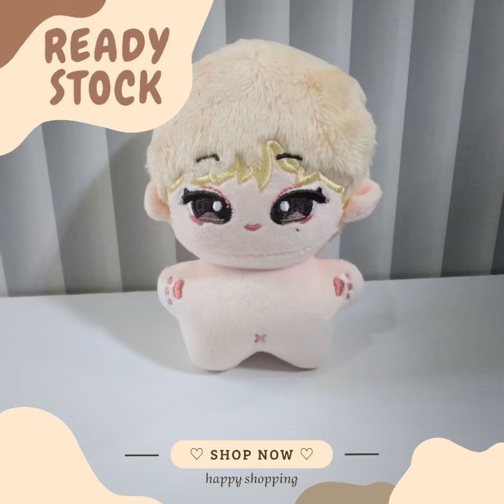 READY 10 cm Doll SUNOO ENHYPEN Unofficial Fanmade CH – Boneka Kpop