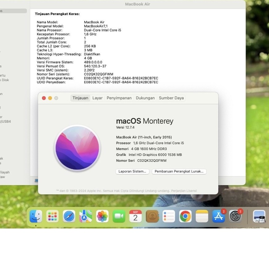 macbook air 11 inch 2015 second