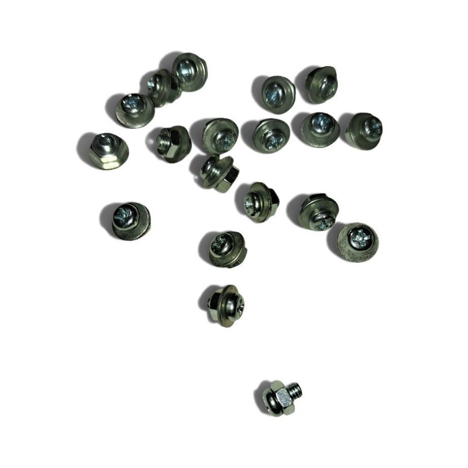 Mur + Ring + Baut Baterai Lifepo4 32650 per Set