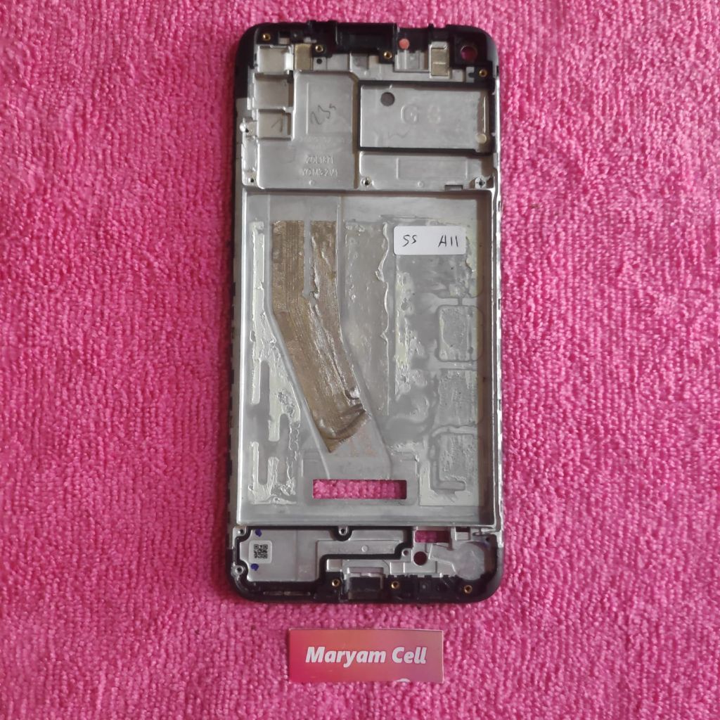 frame lcd / dudukan lcd samsung a11 original copotan / original cabutan ADA MINUS
