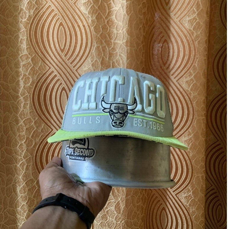 TOPI CHICAGO BULL SECOND