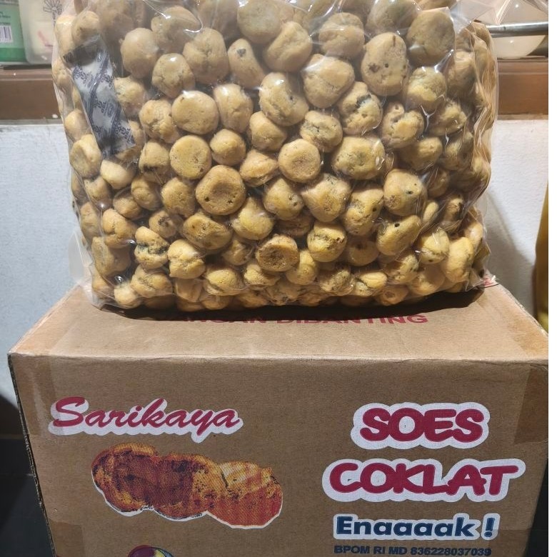 Soes coklat sarikaya