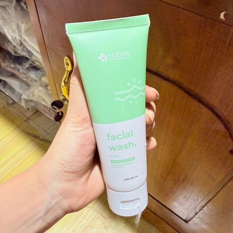 preloved fashwash nabila skincare