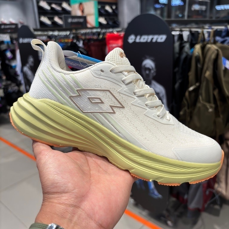 Sepatu LOTTO FLYNN running beige