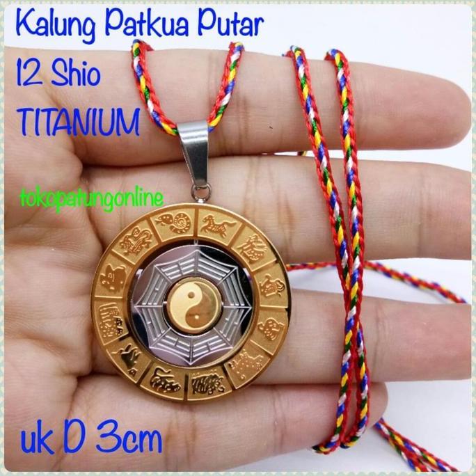 Agista_Vord - Kalung Shio Patkua Titanium Patkua Putar