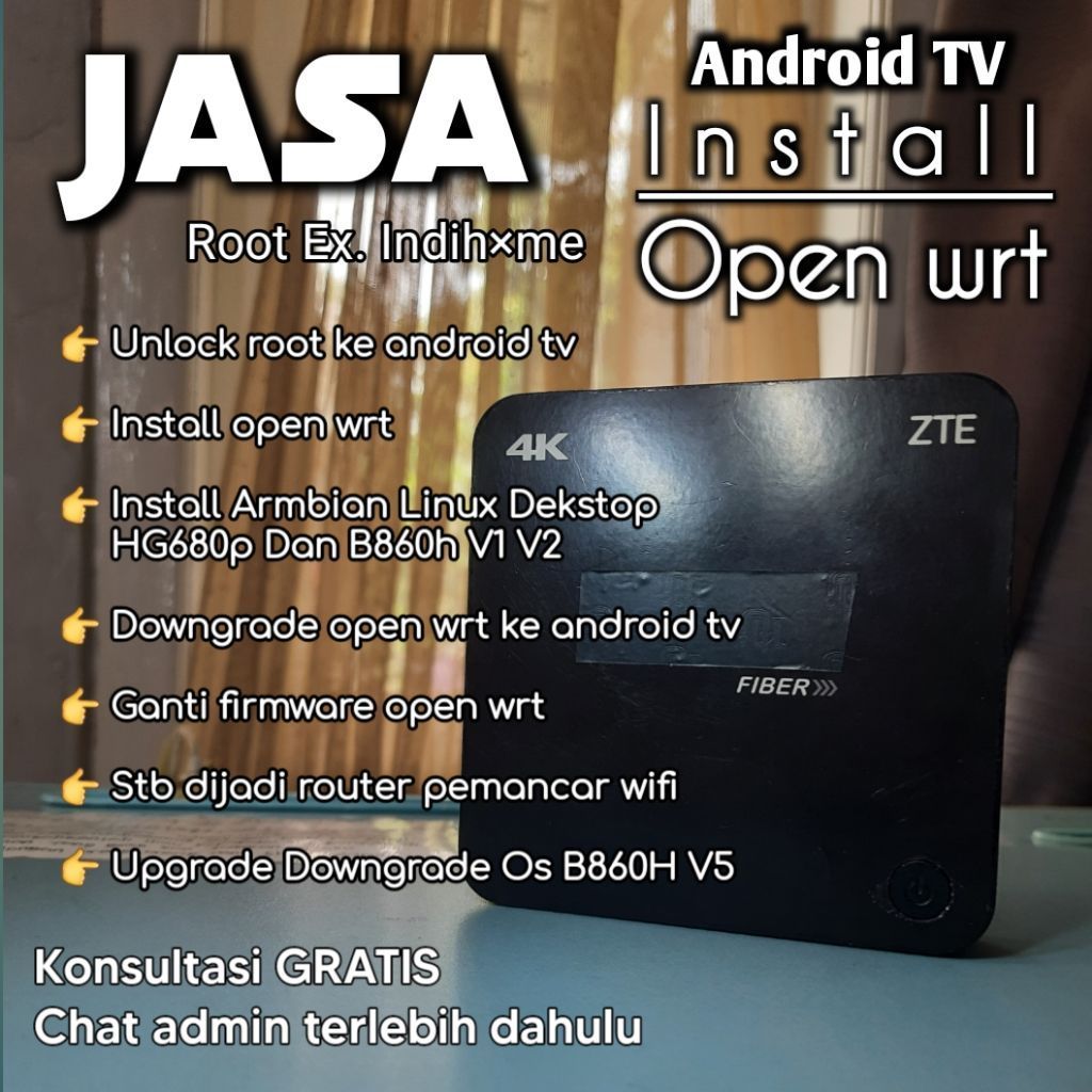jasa Unlock Stb Android Tv Jadi Armbian Dan Openwrt