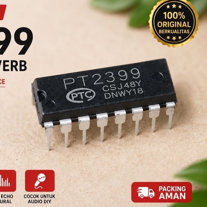IC Echo PT2399 IC Reverb