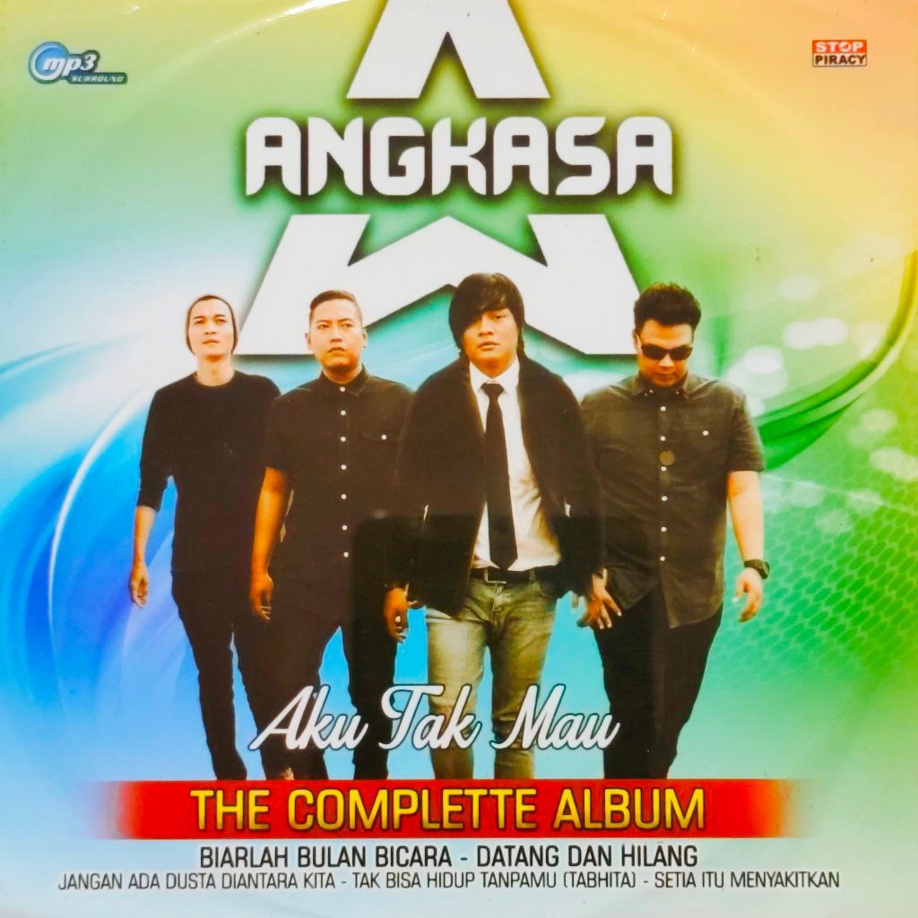 Kaset MP3 Audio Lagu Pop Indonesia PAPINKA - ANGKA ANGKASA - NAIF Album Edisi Pilihan Terpopuler