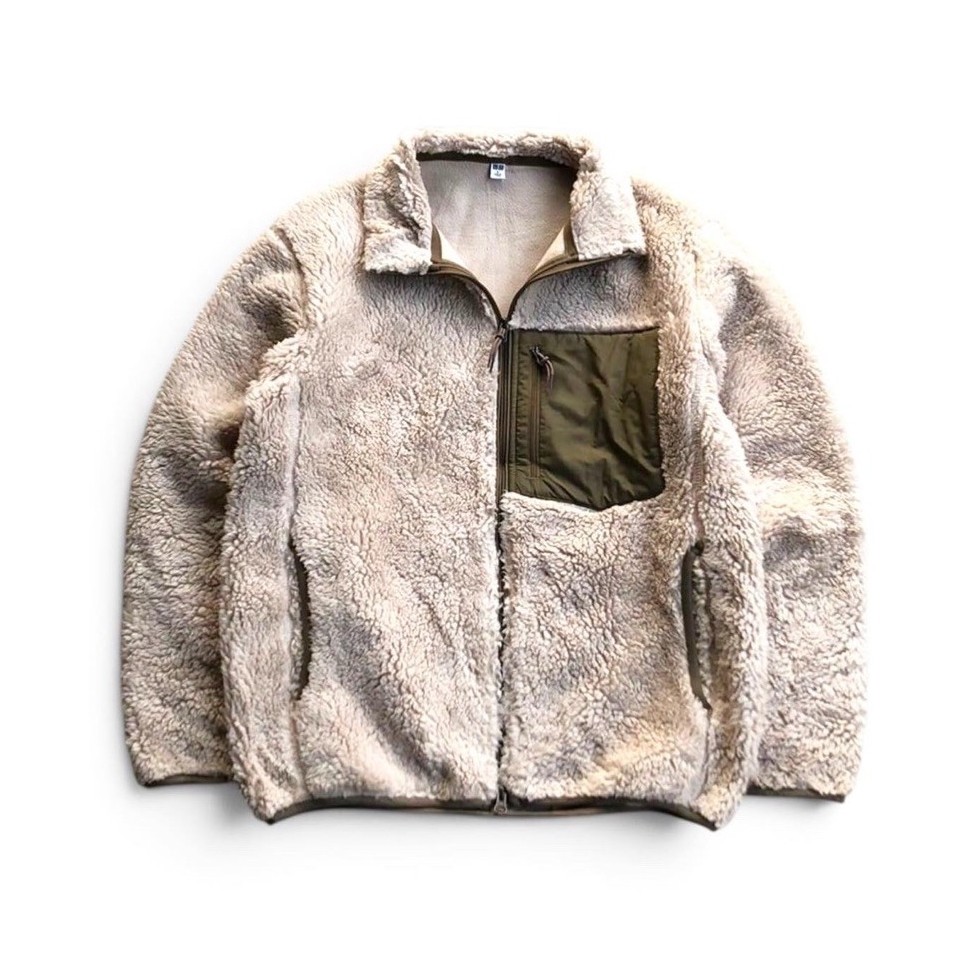 UNIQLO WINDPROOF SHERPA FLEECE JACKET