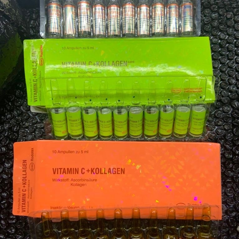 paket combo vitamin c colagen oren+vitamin c colagen hijau nano+white secret+whitening booster perbo
