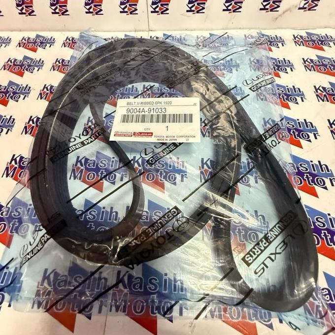 FAN BELT TALI KIPAS VAN BELT 6PK1920 6PK 1920 AVANZA 1.5 TERIOS RUSH JAPAN