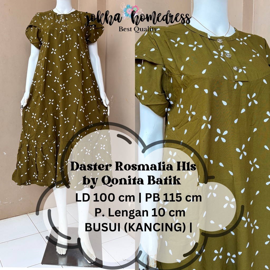 Daster Rosmalia Busui by Qonita Batik Pekalonngan