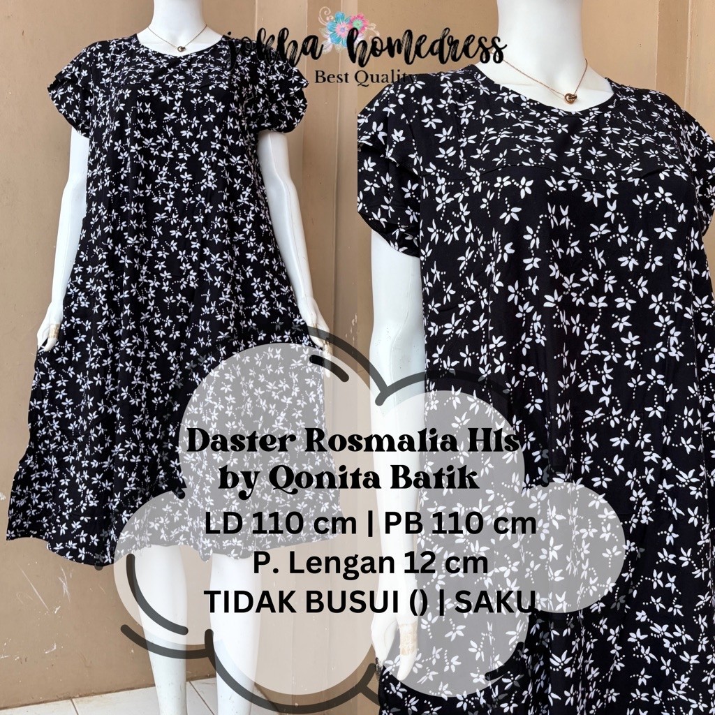 Daster Batik Rosmalia Hls by Qonita Batik Pekalongan