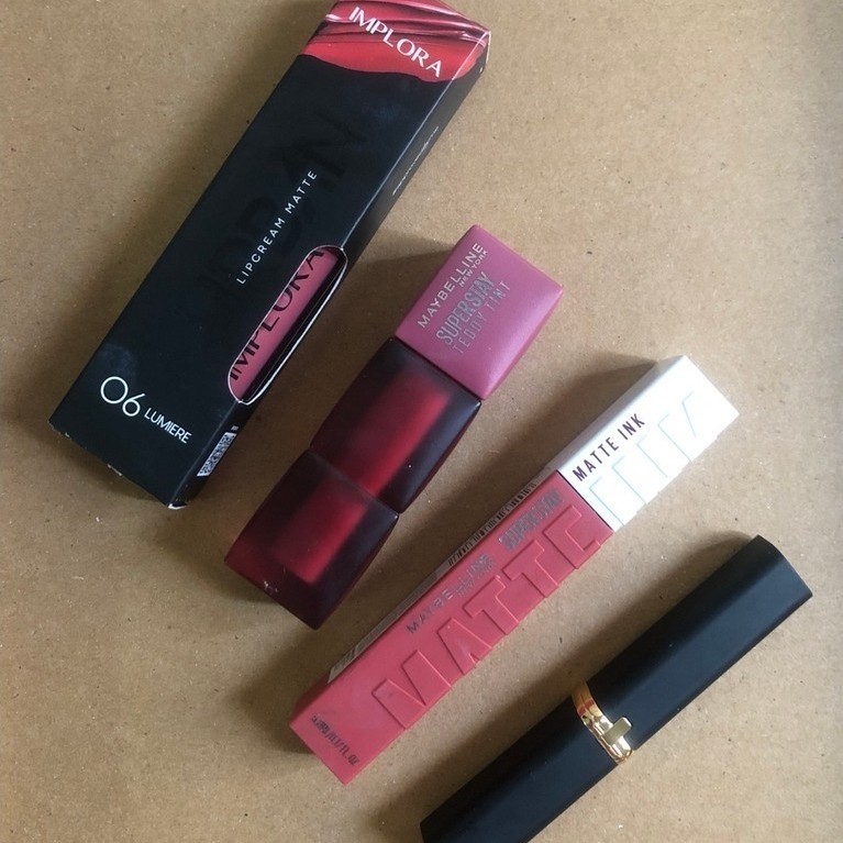Preloved Lipstik Maybelline Loreal Implora (baca deskripsi)