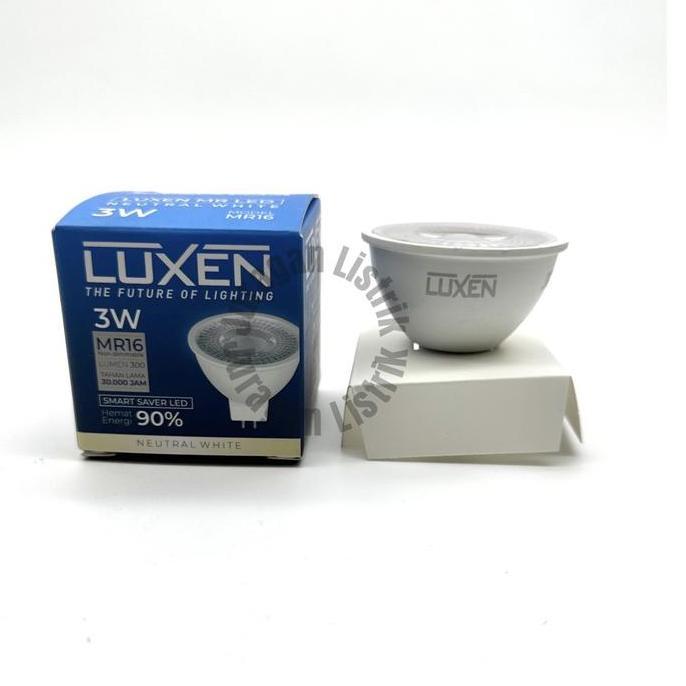 Lampu Mr16 3W 3 W 3Watt 3 Watt Luxen