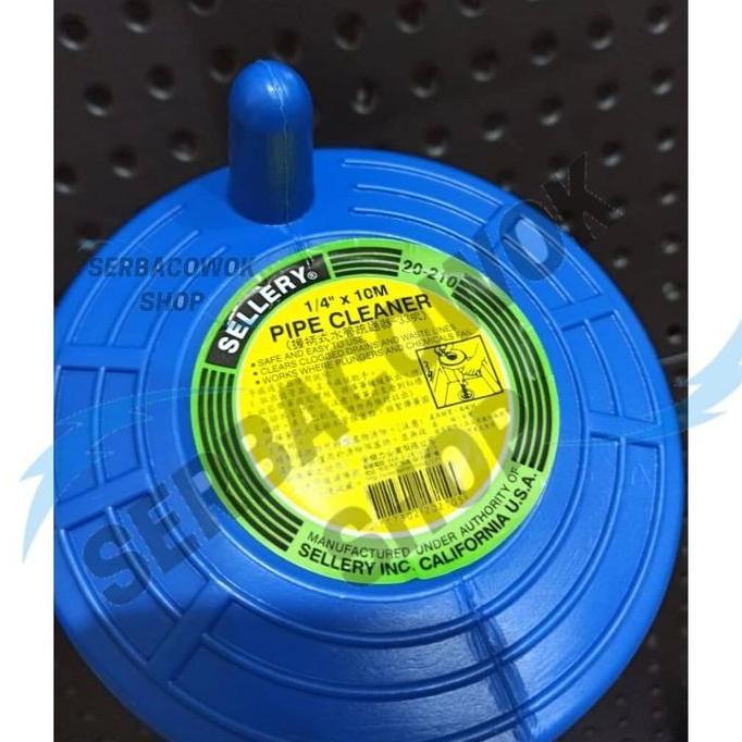 Hogiseller - Sellery Pipe Cleaner 20-210 Pembersih Pipa 1/4 X 10 Meter Anti Mampet