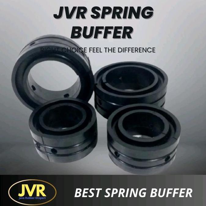 JVR Spring Buffer Innova Zenix Depan & Belakang Set 4pcs Karet Stabilizer Free Tali Pengait Coil Mot