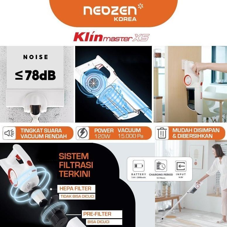 Neozen Cordless Vacuum Cleaner X5 Dan X6 Cordless - Vacuum Cleaner X5 Baterai - Gweich Gwv-20W06 Co