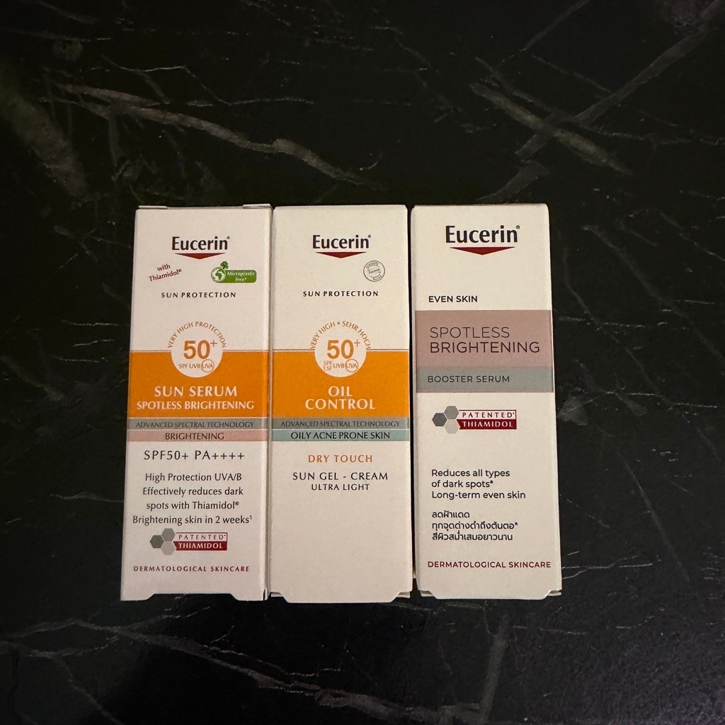 Eucerin Spotless Brightening Sun Protection Very High Protection SPF 50+ PA++++ UVB UVA Sun Serum , 