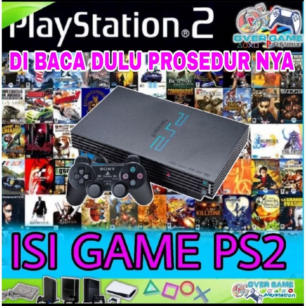 ISI GAME PS2 WAJIB BACA DEPKRIPSI