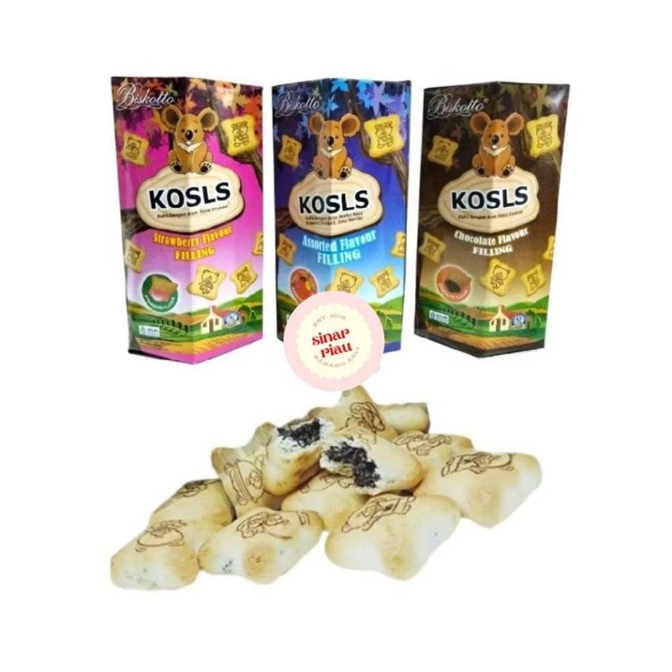 BISKOTTO KOSLS BEAR COOKIES 200G ( RANDOM)