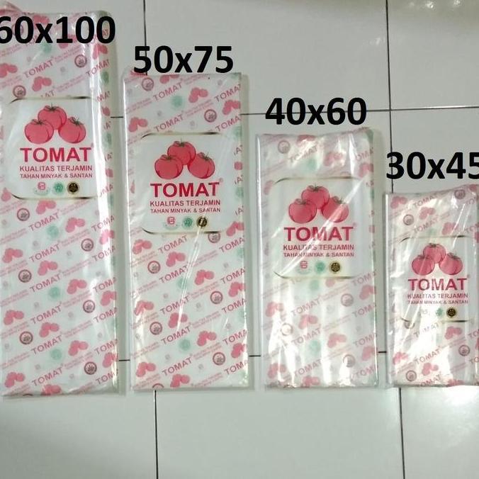 Plastik PE Tomat - plastik es - 60x100 - 50x75 - 40x60