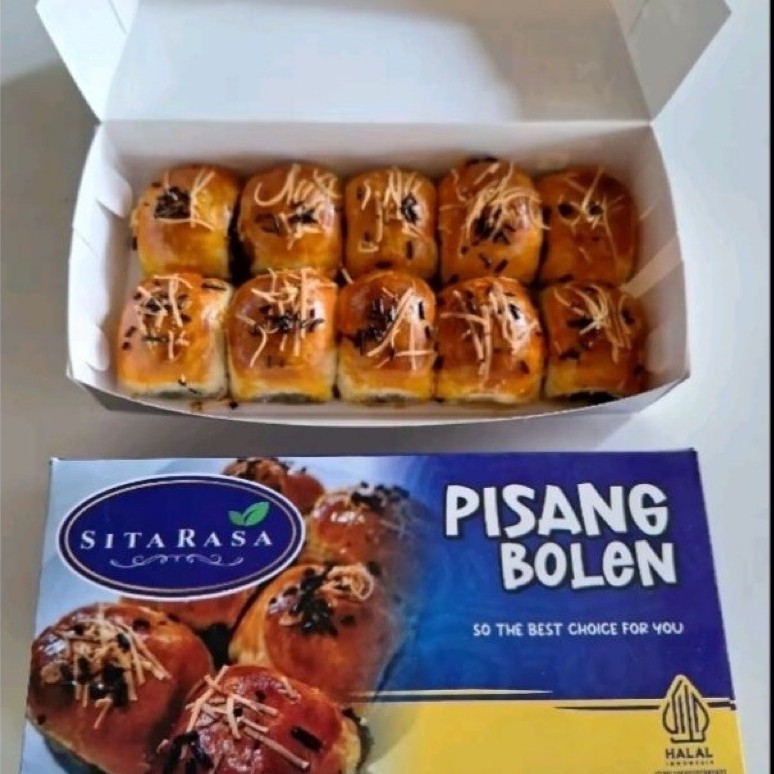Bakpia Sitarasa Pisang Bolen Halal Snack Bubuk Keju