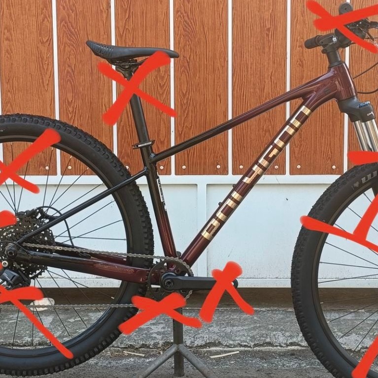Frame only POLYGON XTRADA 5 FA Size S