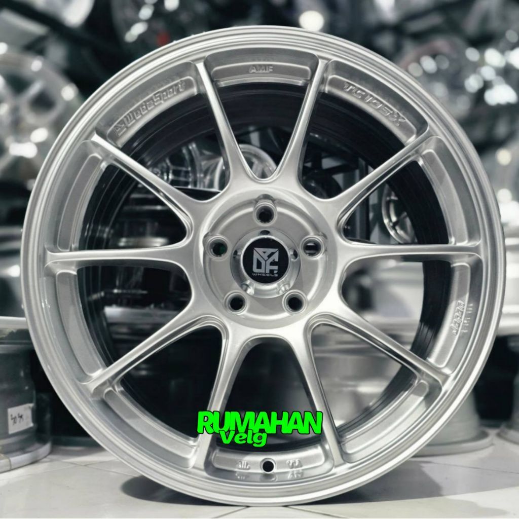 velg racing r18 TC105X FLOW FORMING DENGAN lebar 8,5 pcd 5X114,3 velg mobil ring 18 pnp untuk Innova