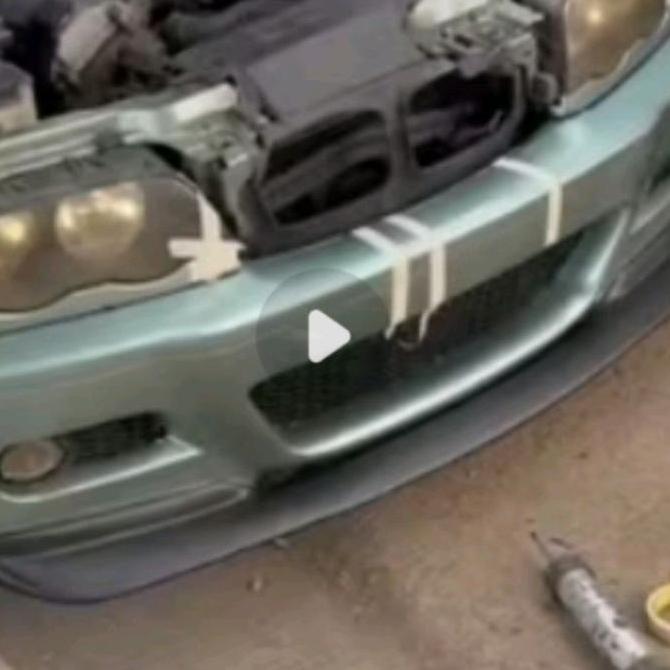 Lips depan BMW e46 M3 CSL