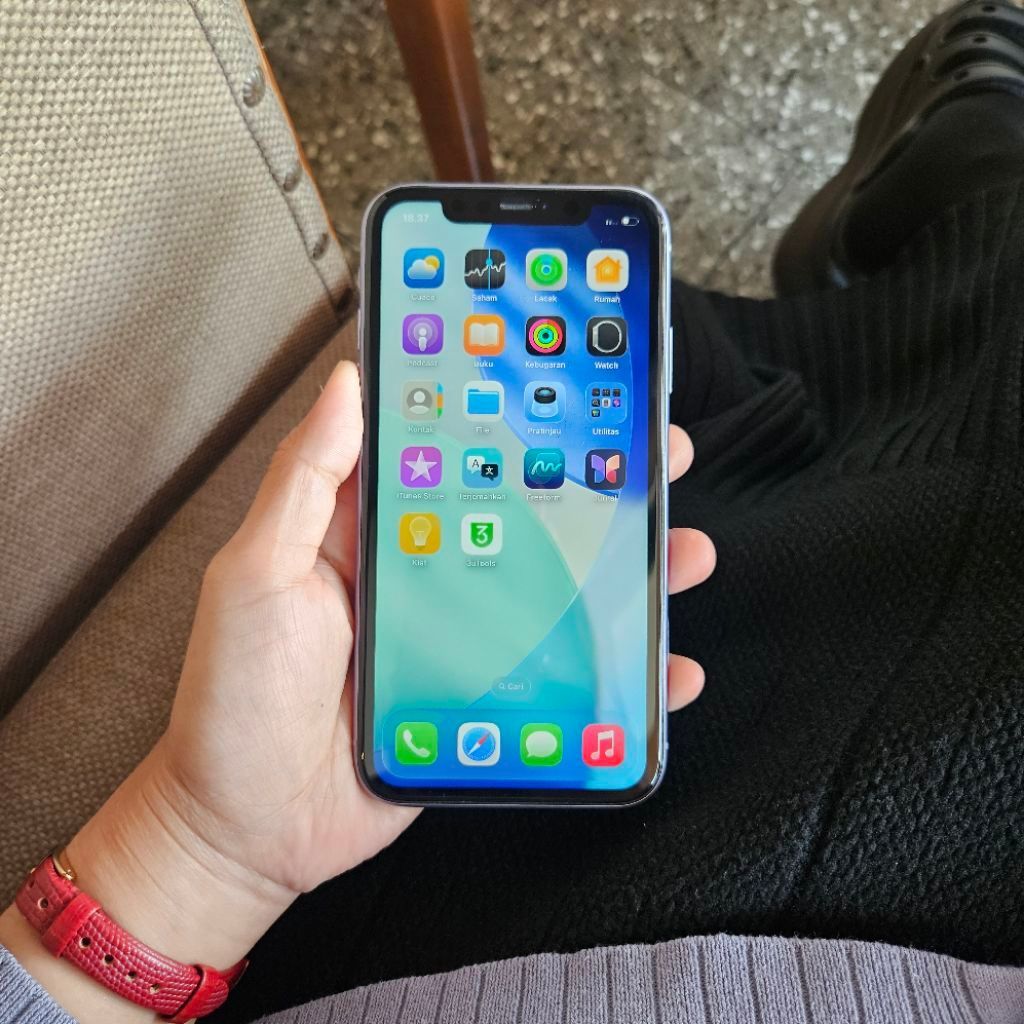IPHONE 11 128GB IBOX Resmi BH 76% Wifi Only HP Second Murah